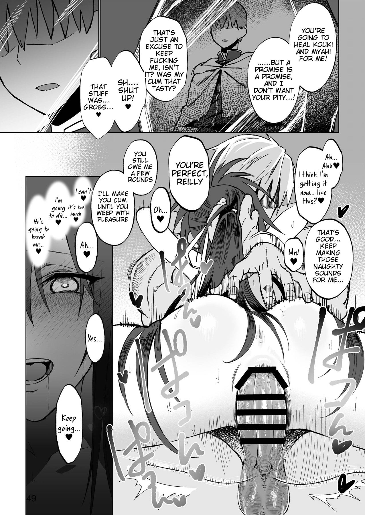 Hentai Manga Comic-Another World♀Hero-Read-46